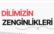 Dilimizin Zenginlikleri